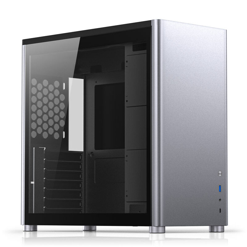 Jonsbo D40 ATX case, tempered glass - silver