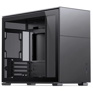 Jonsbo D31 Micro-ATX case, tempered glass - black