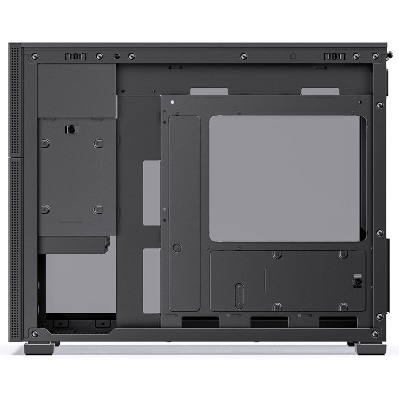 Jonsbo D31 Micro-ATX case, tempered glass - black