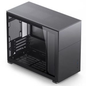 Jonsbo D31 Micro-ATX case, tempered glass - black