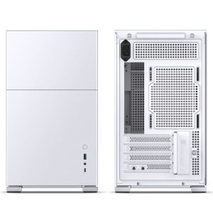 Jonsbo D31 Micro-ATX case, tempered glass - white