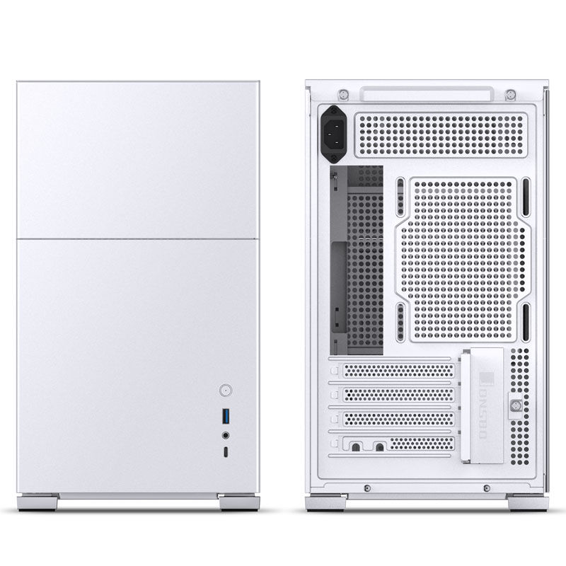 Jonsbo D31 Micro-ATX case, tempered glass - white
