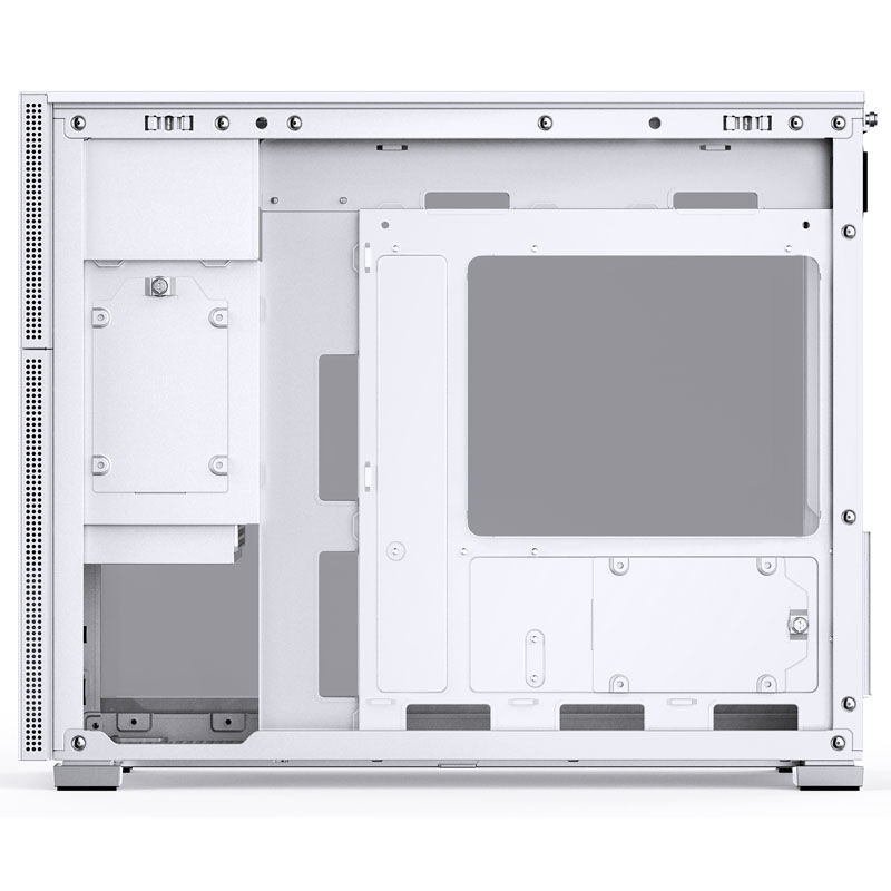 Jonsbo D31 Micro-ATX case, tempered glass - white