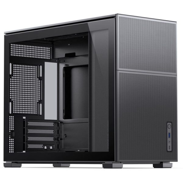 Jonsbo D31 MESH Micro-ATX case, tempered glass – black
