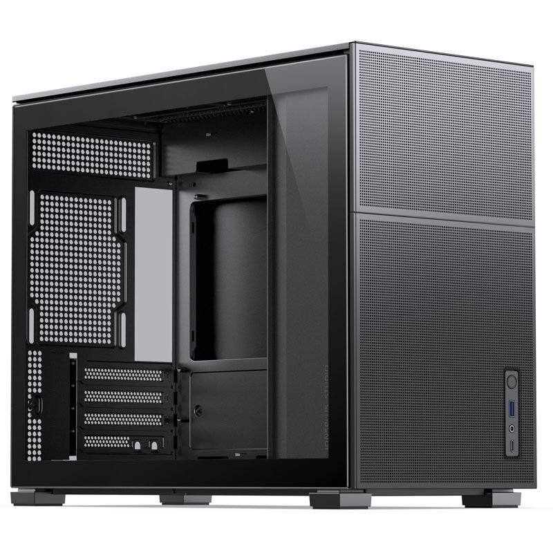 Jonsbo D31 MESH Micro-ATX case, tempered glass - black