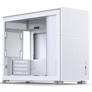 Jonsbo D31 MESH Micro-ATX case, tempered glass - white
