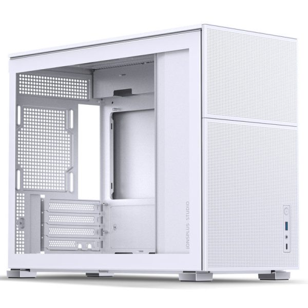 Jonsbo D31 MESH Micro-ATX case, tempered glass – white