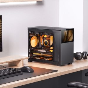 Jonsbo D31 Screen Micro-ATX case, tempered glass - black : image 10