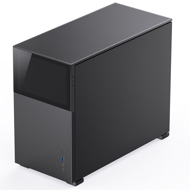 Jonsbo D31 Screen Micro-ATX case, tempered glass - black : image 5