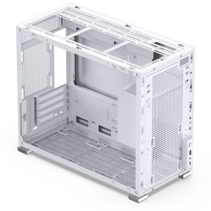 Jonsbo D31 Screen Micro-ATX case, tempered glass - white : image 9