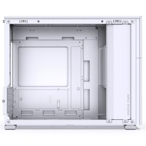 Jonsbo D31 Screen Micro-ATX case, tempered glass - white : image 4