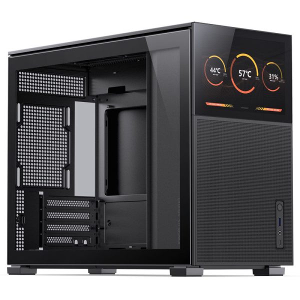 Jonsbo D31 MESH Screen Micro-ATX case, tempered glass – black
