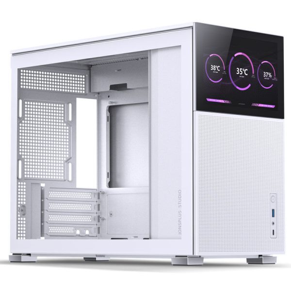 Jonsbo D31 MESH Screen Micro-ATX case, tempered glass – white