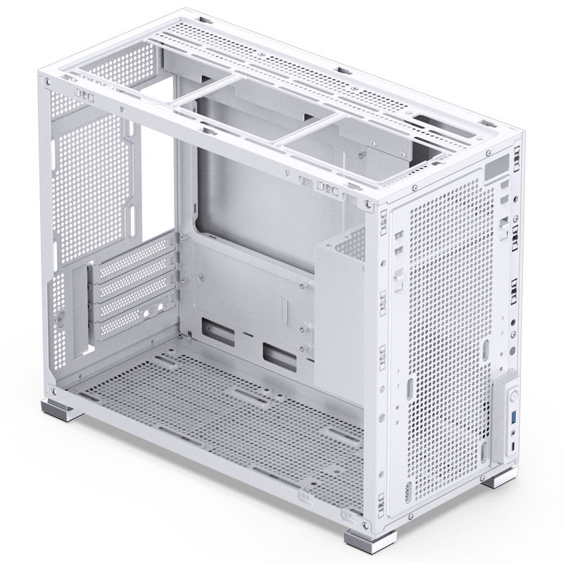 Jonsbo D31 MESH Screen Micro-ATX case, tempered glass - white
