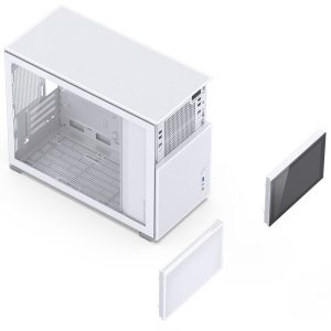 Jonsbo D31 MESH Screen Micro-ATX case, tempered glass - white