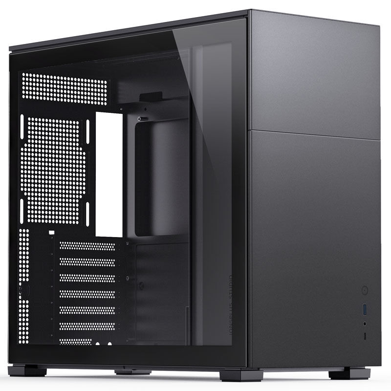 Jonsbo D41 ATX case, tempered glass - black