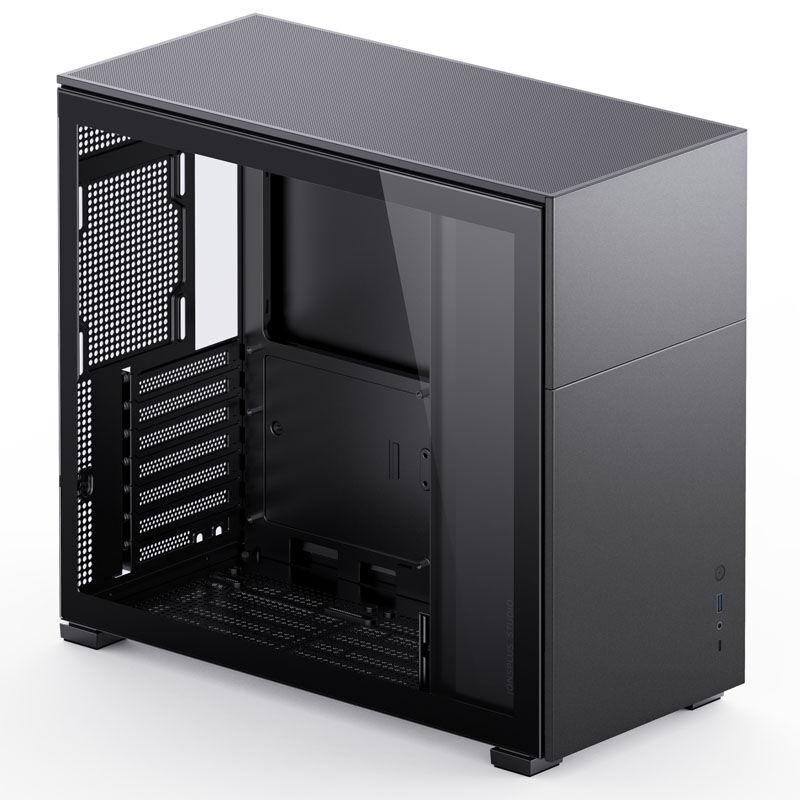 Jonsbo D41 ATX case, tempered glass - black
