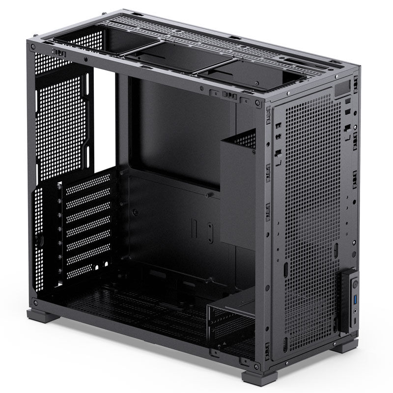 Jonsbo D41 ATX case, tempered glass - black