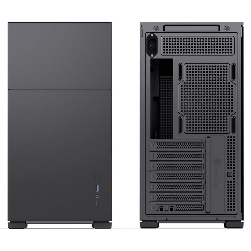 Jonsbo D41 ATX case, tempered glass - black