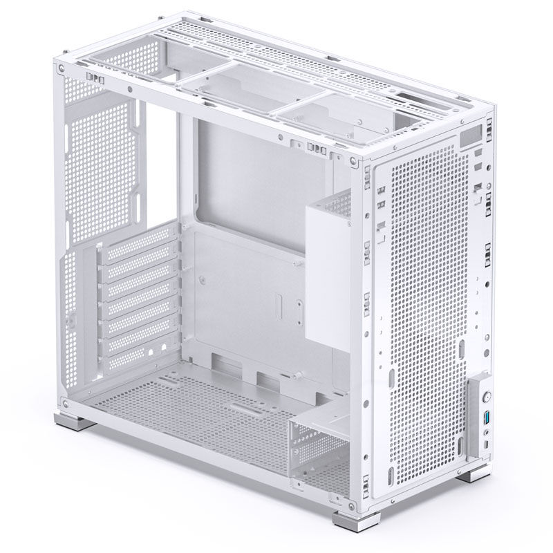 Jonsbo D41 ATX case, tempered glass - white : image 7