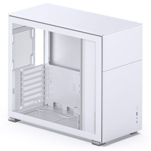 Jonsbo D41 ATX case, tempered glass - white : image 2