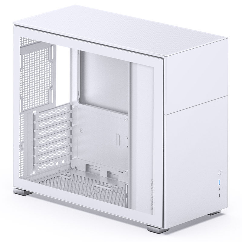 Jonsbo D41 ATX case, tempered glass - white : image 2