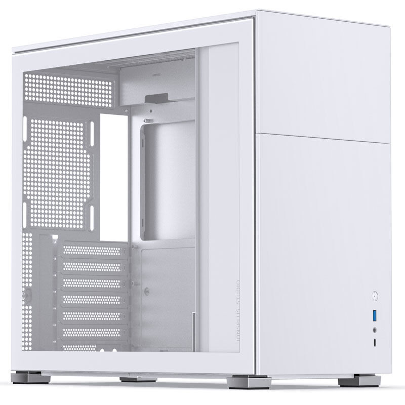 Jonsbo D41 ATX case, tempered glass - white : image 1