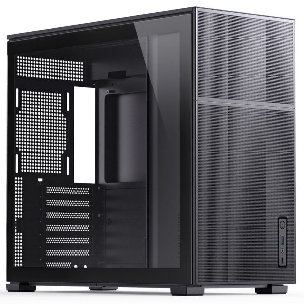 Jonsbo D41 MESH ATX case, tempered glass – black