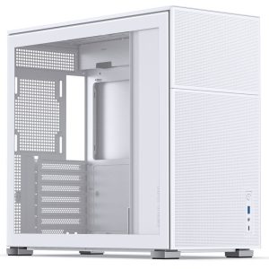Jonsbo D41 MESH ATX case, tempered glass - white
