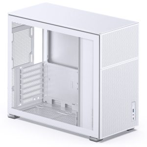 Jonsbo D41 MESH ATX case, tempered glass - white