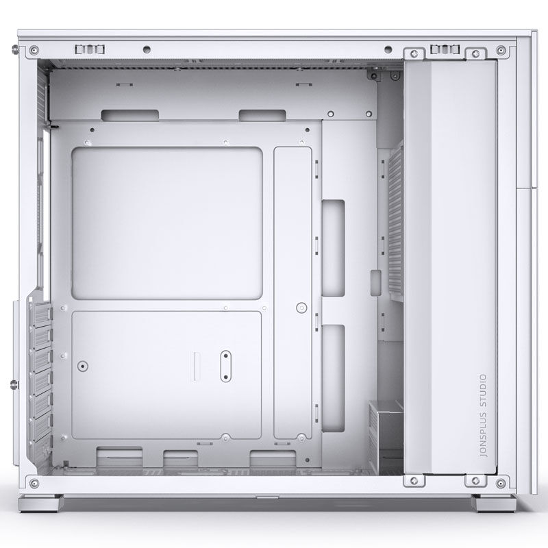 Jonsbo D41 MESH ATX case, tempered glass - white