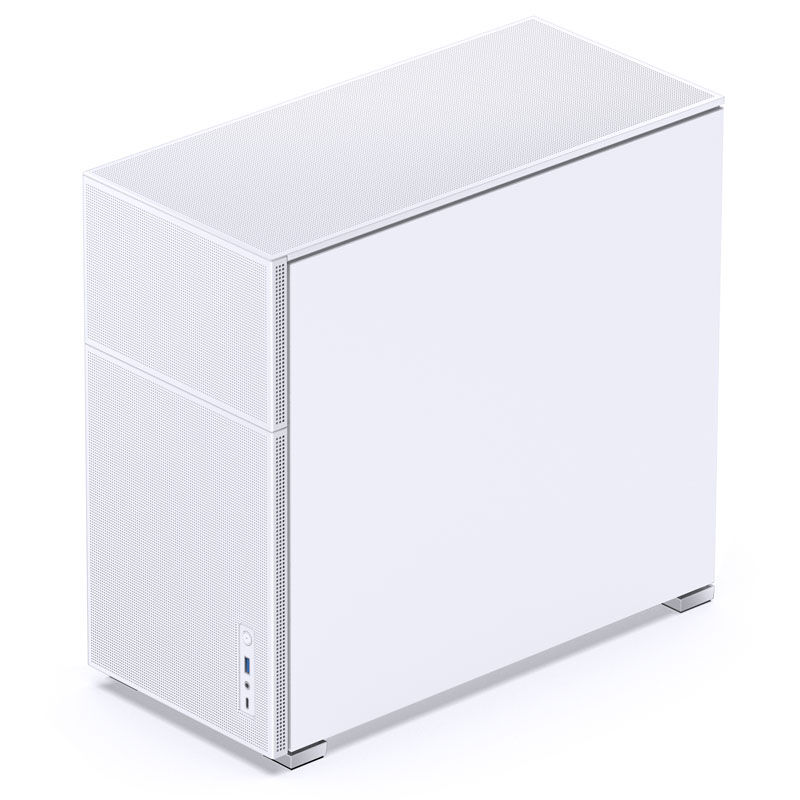 Jonsbo D41 MESH ATX case, tempered glass - white