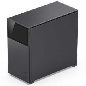 Jonsbo D41 Screen ATX case, tempered glass - black - B-Grade