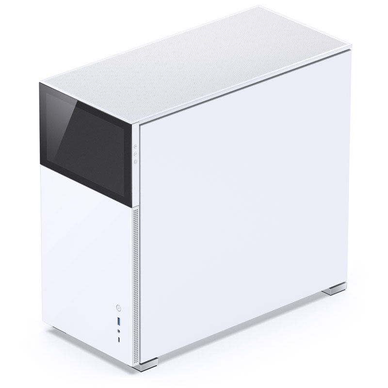 Jonsbo D41 Screen ATX case, tempered glass - white : image 5