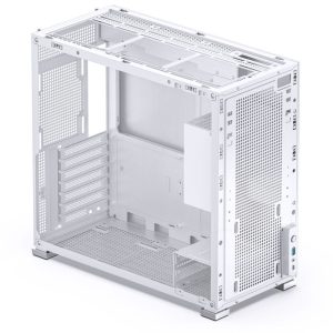 Jonsbo D41 Screen ATX case, tempered glass - white : image 9