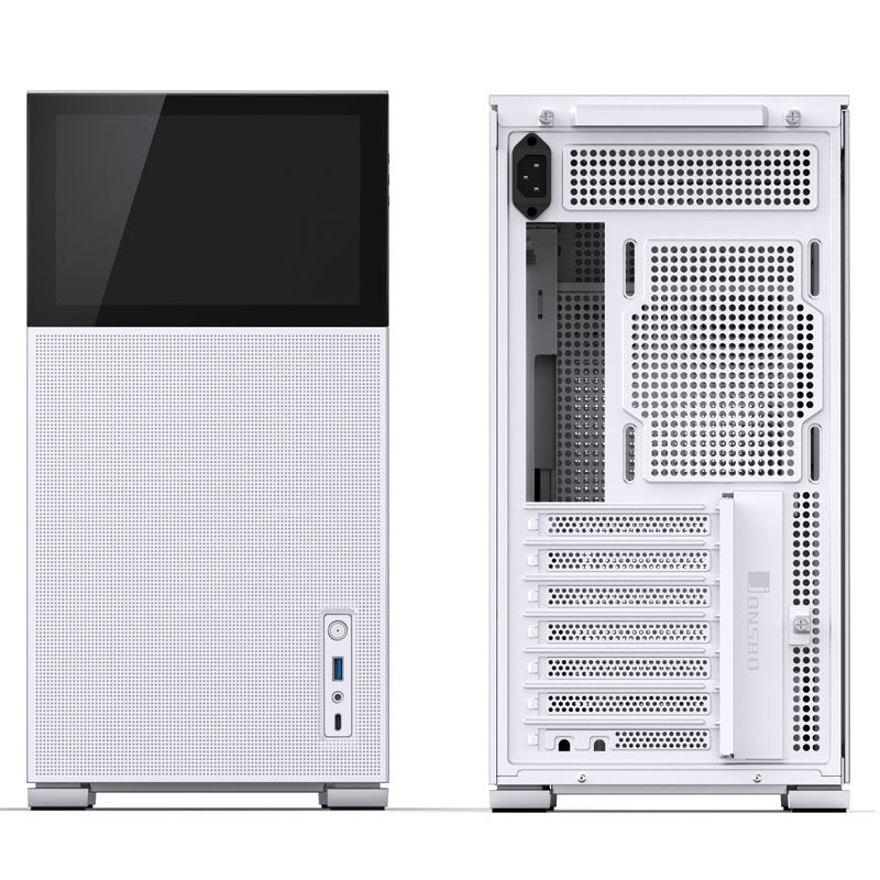 Jonsbo D41 MESH Screen ATX case, tempered glass - white