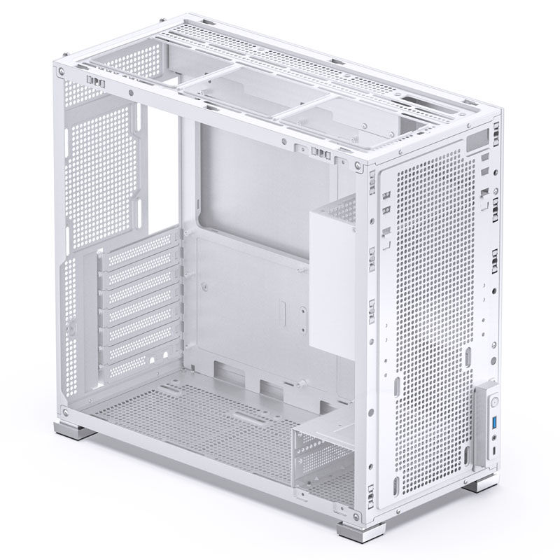 Jonsbo D41 MESH Screen ATX case, tempered glass - white