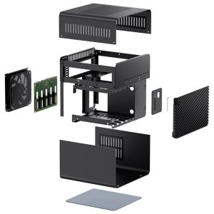Jonsbo N2 Mini-ITX case - black