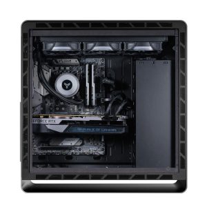 Jonsbo UMX6S E-ATX midi tower, tempered glass - black