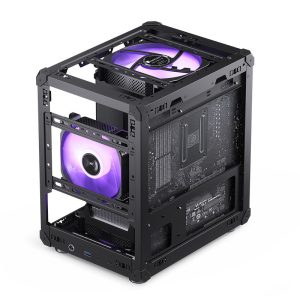Jonsbo C6 Micro-ATX case - black