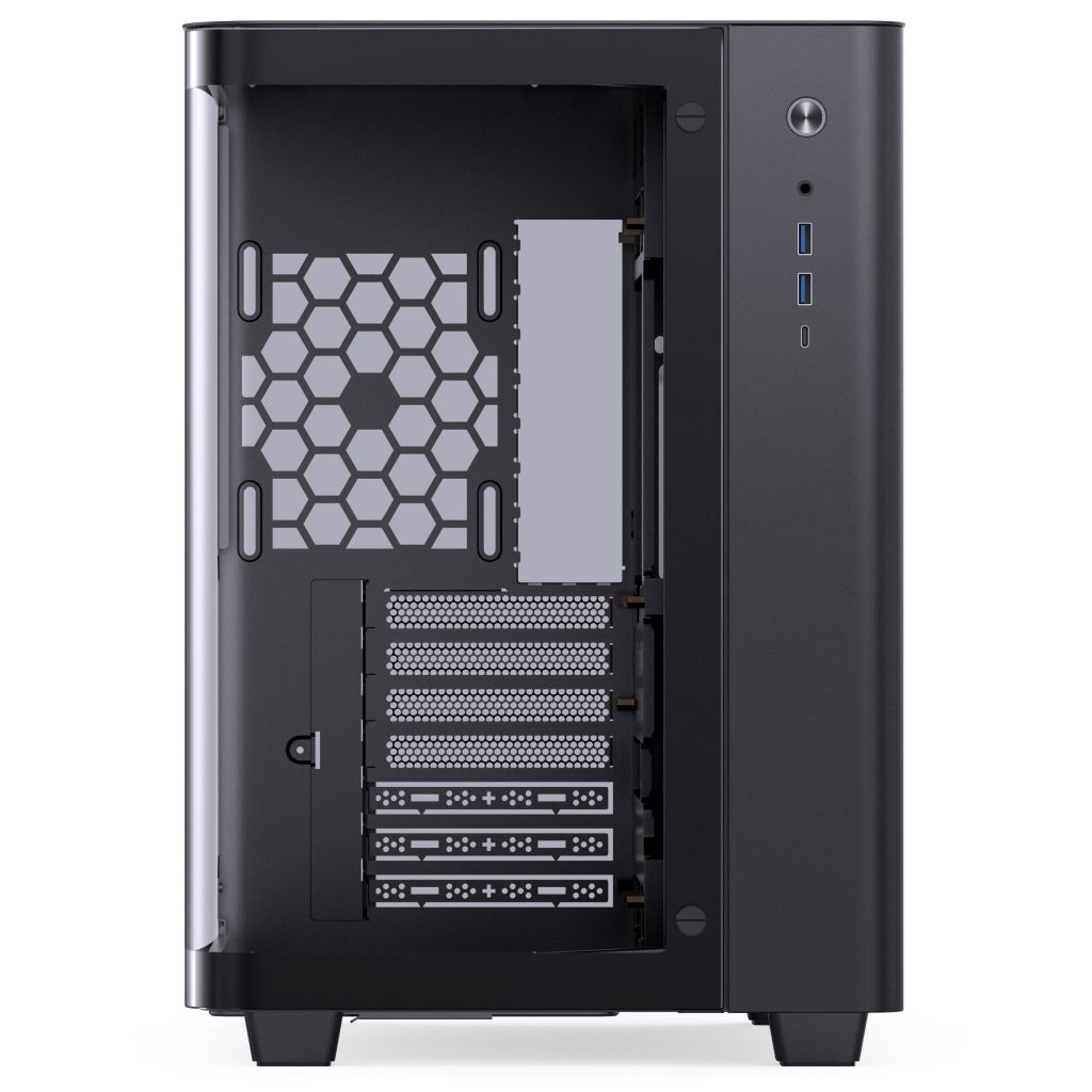 Jonsbo TK-3 Case, Midi-Tower, ATX, Tempered Glass - black