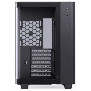 Jonsbo TK-3 Case, Midi-Tower, ATX, Tempered Glass - black