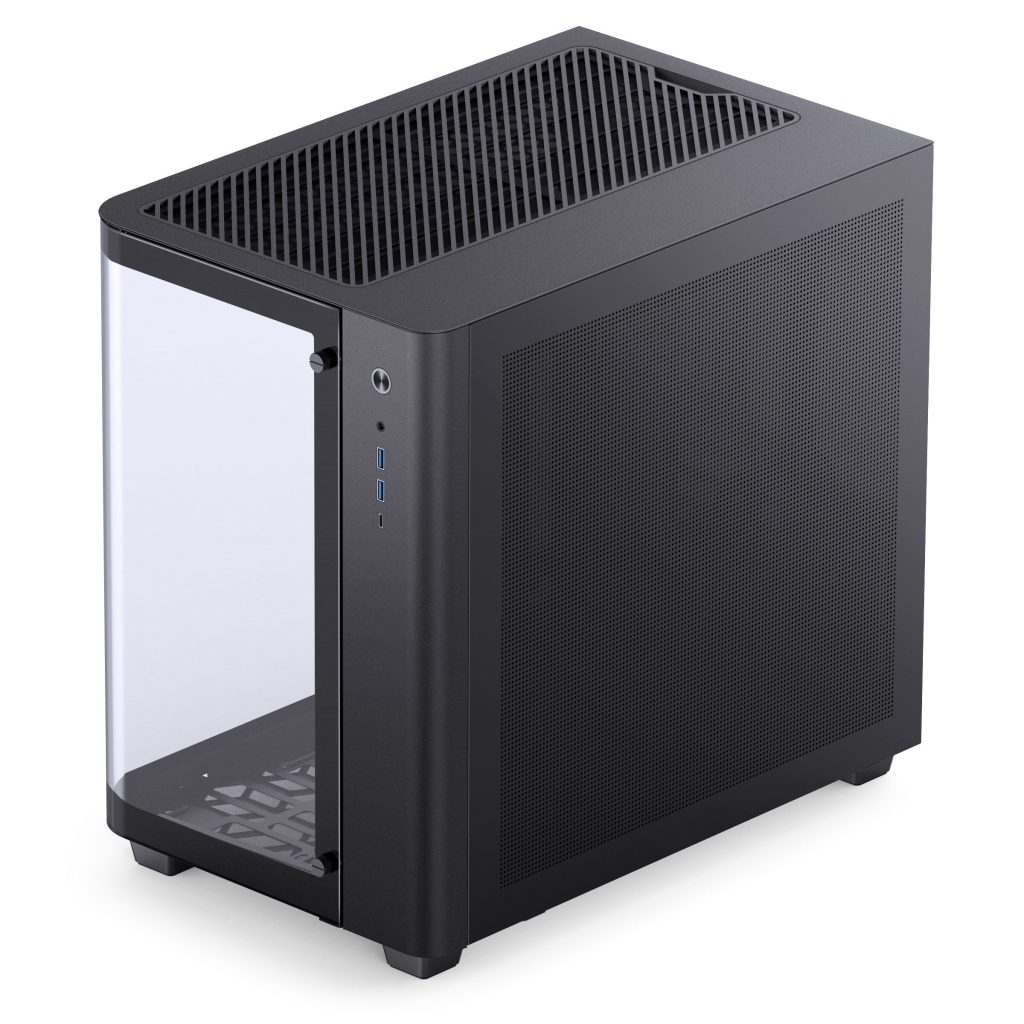 Jonsbo TK-3 Case, Midi-Tower, ATX, Tempered Glass - black