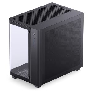 Jonsbo TK-3 Case, Midi-Tower, ATX, Tempered Glass - black