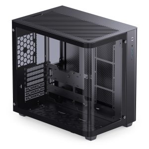 Jonsbo TK-3 Case, Midi-Tower, ATX, Tempered Glass - black