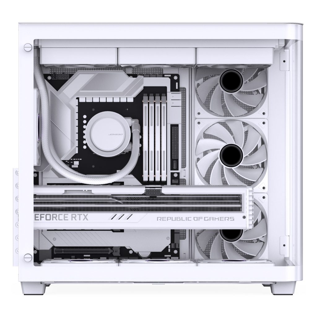 Jonsbo TK-3 Case, Midi-Tower, ATX, Tempered Glass - white : image 9