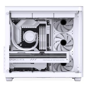 Jonsbo TK-3 Case, Midi-Tower, ATX, Tempered Glass - white : image 9