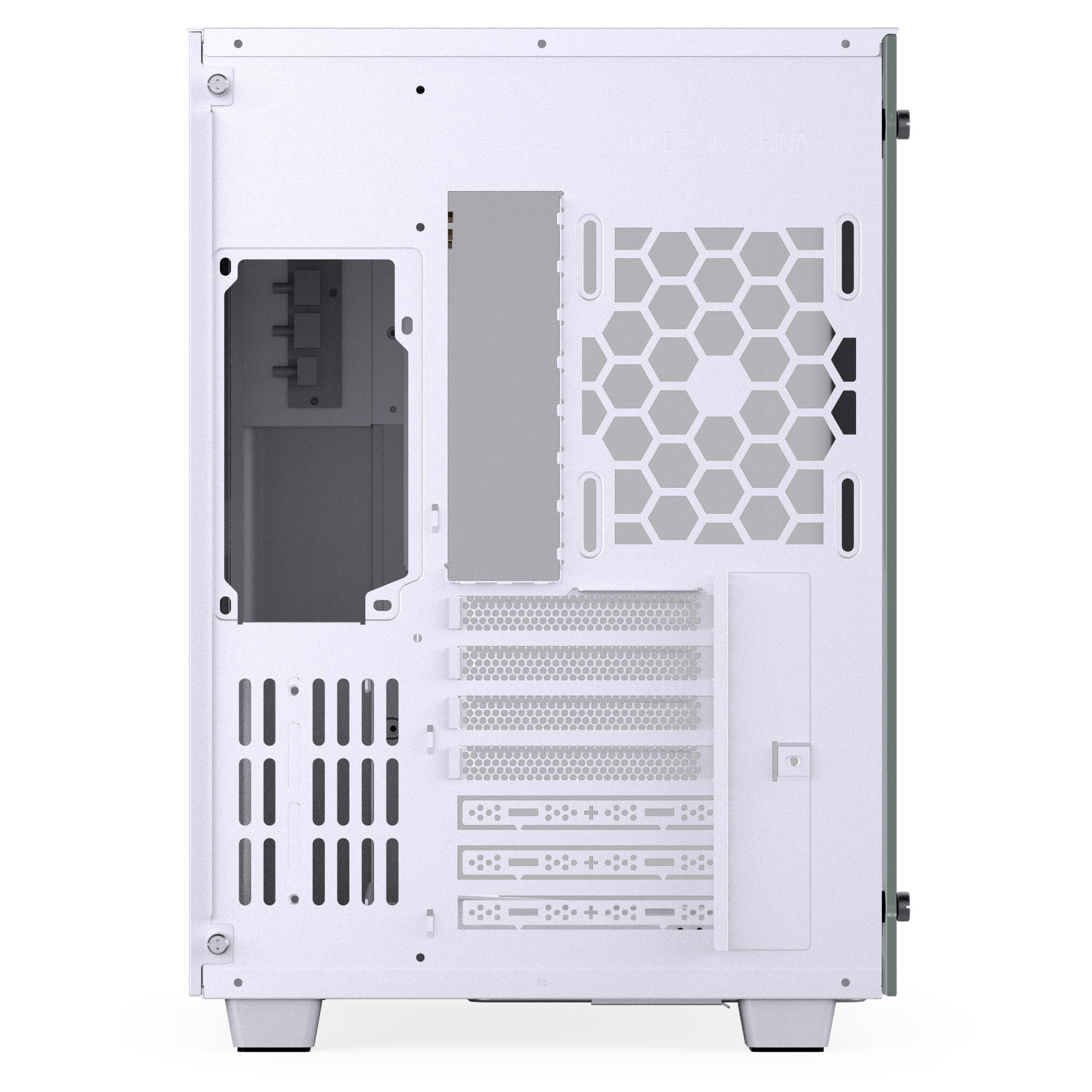 Jonsbo TK-3 Case, Midi-Tower, ATX, Tempered Glass - white : image 10