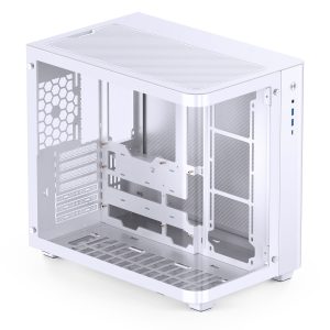 Jonsbo TK-3 Case, Midi-Tower, ATX, Tempered Glass - white : image 3
