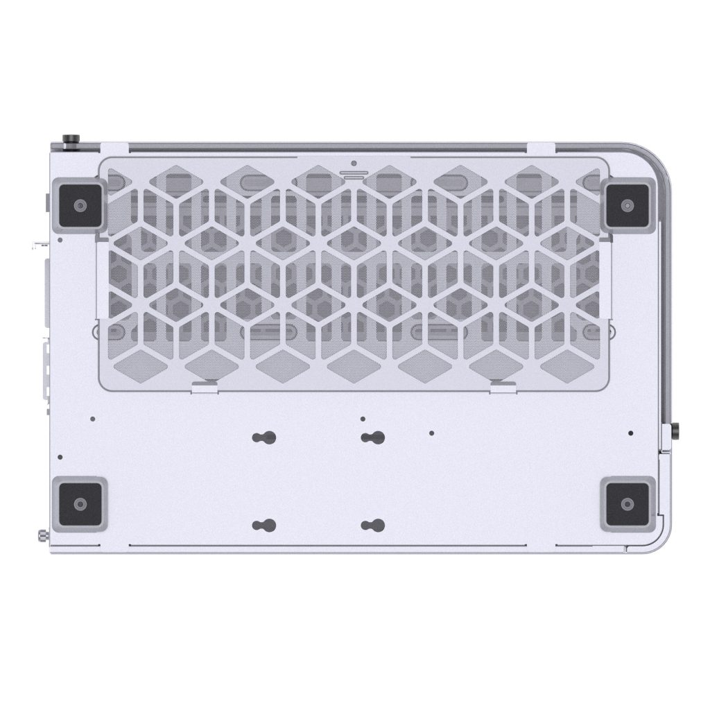 Jonsbo TK-3 Case, Midi-Tower, ATX, Tempered Glass - white : image 12